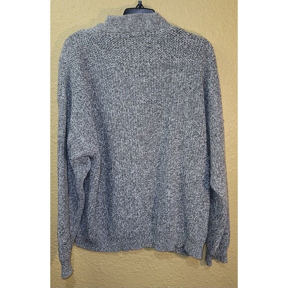 Inc International Concepts Sweater Mens XL Gray Long Sleeve 1/4 Button Heavy - Picture 4 of 12